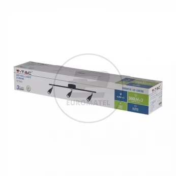 Oprawa Sufitowa V-TAC 13.5W LED Czarna VT-813 4000K 1000lm