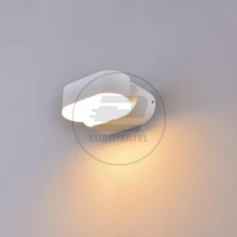 Kinkiet Ścienny V-TAC 6W LED Biały IP65 Obrotowy 350st VT-816 3000K 660lm