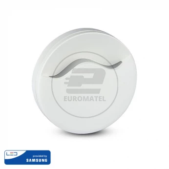 Lampka Nocna do Gniazdka LED V-TAC SAMSUNG CHIP Okrągła VT-83 4000K 10lm