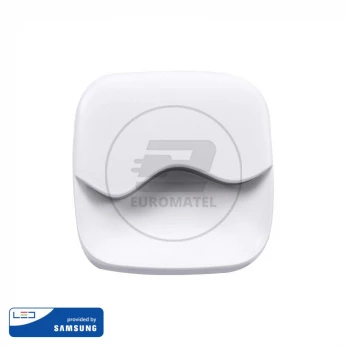 Lampka Nocna do Gniazdka LED V-TAC SAMSUNG CHIP Kwadrat VT-83 4000K 10lm