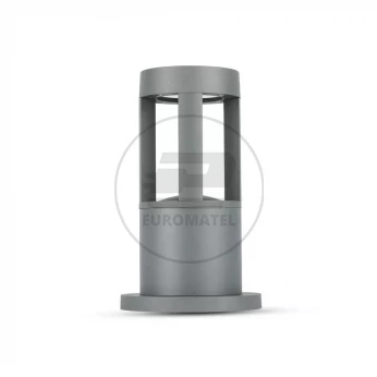 Oprawa Ogrodowa Słupek 10W LED V-TAC IP65 Szary 25cm VT-830 6400K 450lm