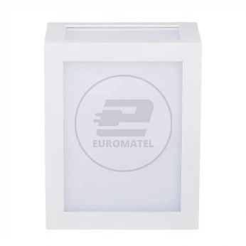 Oprawa Ścienna V-TAC 12W LED IP65 Biała VT-822 3000K 750lm