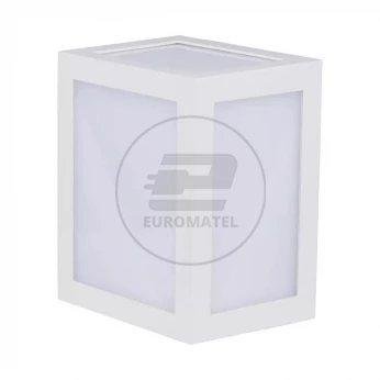 Oprawa Ścienna V-TAC 12W LED IP65 Biała VT-822 3000K 750lm