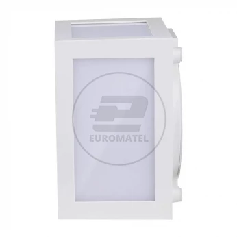 Oprawa Ścienna V-TAC 12W LED IP65 Biała VT-822 3000K 750lm