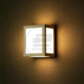 Oprawa Ścienna V-TAC 12W LED IP65 Biała VT-822 3000K 750lm