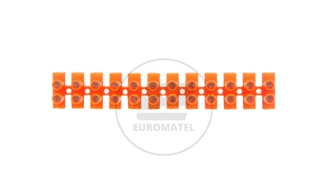 Złączka zaciskowa 21-torowa 6mm2 41A pomarańczowa lz-60 LZ-60MM00-00