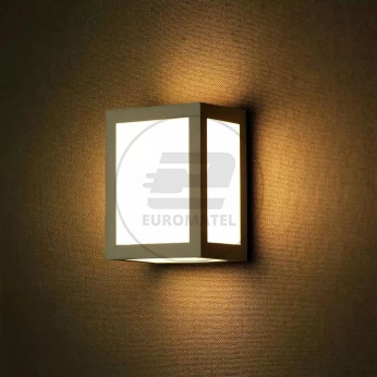 Oprawa Ścienna V-TAC 12W LED IP65 Szara VT-822 6400K 750lm