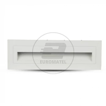 Oprawa Schodowa 6W LED V-TAC Wpuszczana Biały Prostokąt 230V VT-856 3000K 240lm