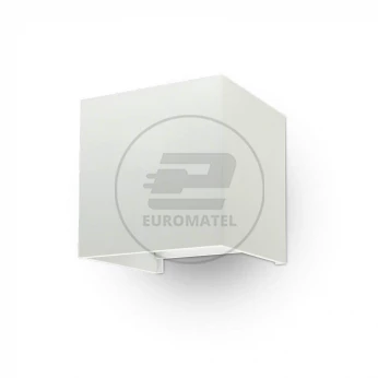 Kinkiet Ścienny V-TAC 12W LED Góra/Dół Regulowany Chip BRIDGELUX Biały Kwadrat IP65 VT-759-12 4000K 1100lm