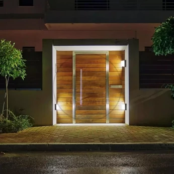 Oprawa ewelacyjna VT-828 12W LED WALL LIGHT COLORCODE:3000K,BLACK -SQUARE 8543