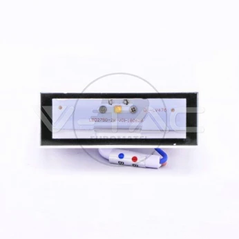 Oprawa Kinkiet Ścienny Góra/Dół V-TAC 4W LED Biała IP65 VT-844 3000K 150lm