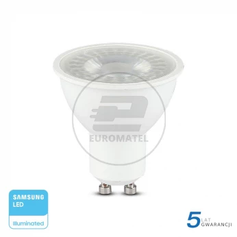 Żarówka LED VT-290 SAMSUNG CHIP 8W GU10 3000K A+ 110st. 872