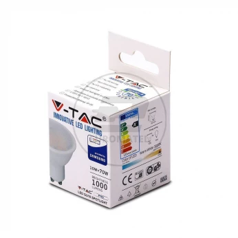 Żarówka GU10 10W 3000K 1000lm 110st. A+ 878