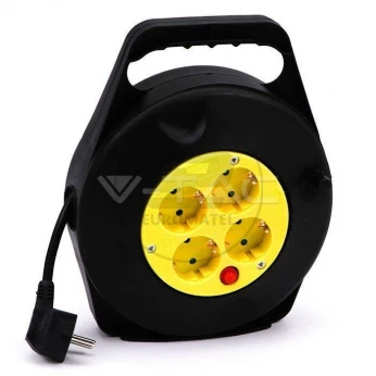 Przedłużacz na bębnie 10m V-TAC ( 3G 1.5mm2 X 10M) VT-6002