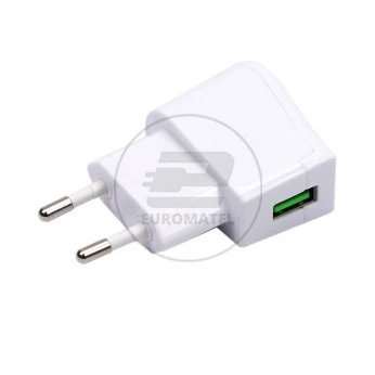 Ładowarka USB 2A 10W V-TAC Biała VT-1024