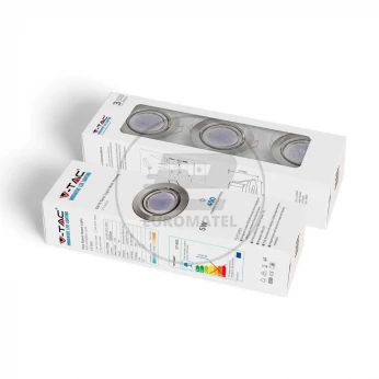Zestaw Oczek 3x5W GU10 Satyna 3x VT-4444 3000K 400lm