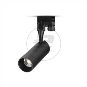 Oprawa 18W LED V-TAC Track Light SAMSUNG CHIP CRI90+ Czarna 24st VT-418 4000K 1260lm 5 Lat Gwarancji
