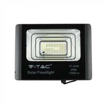 Projektor LED Solarny VT-40W 16W 6000K 1050lm IP65 94008