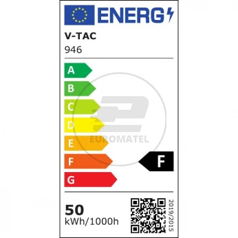 Projektor Przenośny LED V-TAC 50W SAMSUNG CHIP IP65 3mb VT-51 6400K 4000lm 5 Lat Gwarancji