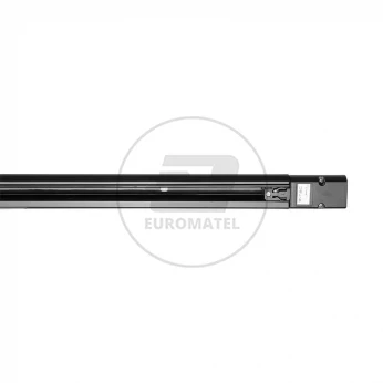 Szyna Szynoprzewód Track Light 1 Metr Czarny 3 Fazowy (w komplecie złącze zasilające i zaślepka) V-TAC