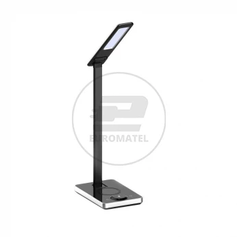 Lampa Biurkowa VT-7405 5W 2700K-6500K Bezprzewodowa ładowarka Czarna 8602