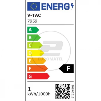 Oprawa Szynosystemu Magnetycznego V-TAC 1W 24V LED Czarna CRI90+ UGR19 VT-4141 4000K 35lm 3 Lata Gwarancji