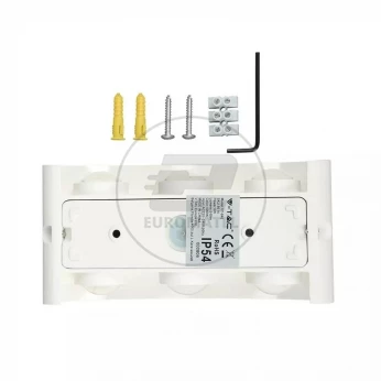 Oprawa Ścienna Góra/Dół V-TAC 6W LED Biała IP54 VT-846 4000K 540lm