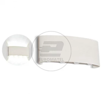 Oprawa Ścienna Góra/Dół V-TAC 8W LED Biała IP54 VT-848 4000K 800lm