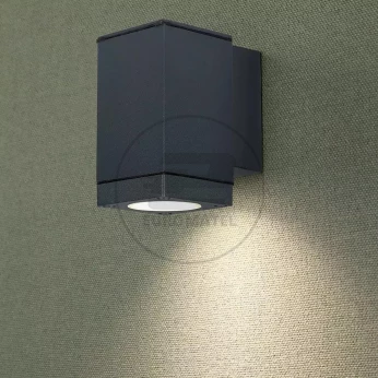 Kinkiet Ogrodowy V-TAC W Dół GU10 Grafit Mat VT-841 3 Lata Gwarancji