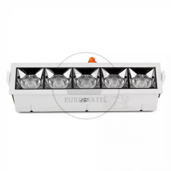 Oprawa V-TAC Downlight SAMSUNG CHIP 20W UGR19 CRI90+ 12st VT-2-21 5700K 1600lm 5 Lat Gwarancji