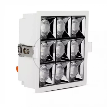 Oprawa V-TAC Downlight SAMSUNG CHIP 36W UGR19 CRI90+ 12st VT-2-36 2700K 2880lm 5 Lat Gwarancji