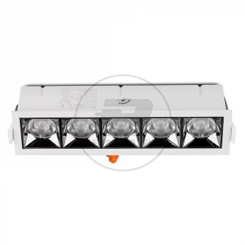 Oprawa V-TAC Downlight SAMSUNG CHIP 20W UGR19 CRI90+ 36st VT-2-21 5700K 1600lm 5 Lat Gwarancji