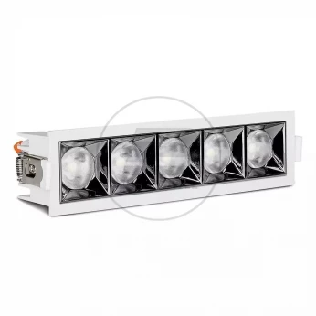 Oprawa V-TAC Downlight SAMSUNG CHIP 20W UGR19 CRI90+ 36st VT-2-21 4000K 1600lm 5 Lat Gwarancji