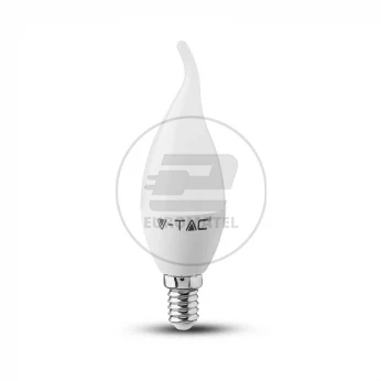 Żarówka LED V-TAC 4W E14 Świeczka Płomyk VT-1818TP 6400K 350lm