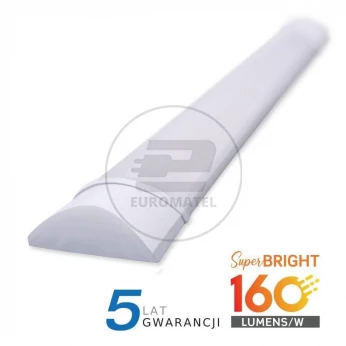 Oprawa Liniowa LED 15W 4000K 2400lm 60cm IP20 160lm/w 5 Lat Gwarancji 6488
