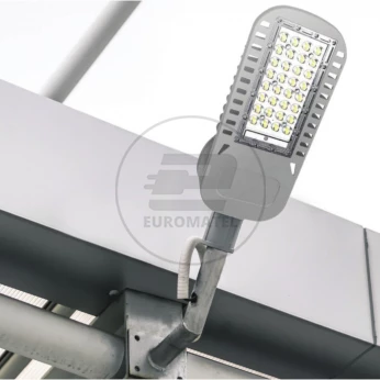 Oprawa Uliczna LED 50W 6000lm 4000K Dioda SAMSUNG IP65 IK07 Szary 958