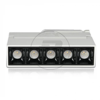 Oprawa LED V-TAC 12W Track Light SAMSUNG CHIP CRI90+ Biała VT-416 4000K 960lm 5 Lat Gwarancji