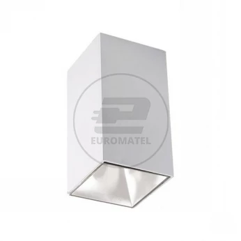 Oprawa Sufitowa V-TAC GU10 Kwadrat Natynkowa Biały 74x74x140mm VT-882 3 Lata Gwarancji