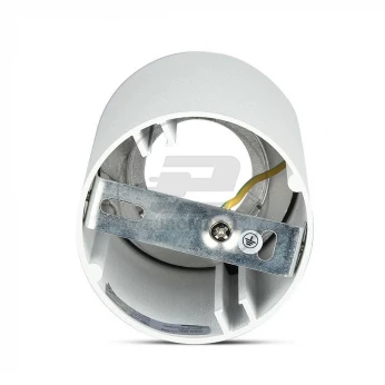 Oprawa Sufitowa V-TAC GU10 Okrągła Natynkowa Tuba Biały+Złoty 80x140mm VT-882 3 Lata Gwarancji