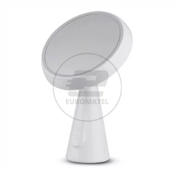 Lustro Przenośne V-TAC 5W LED Łazienka Makijaż Ściemnianialne Ładowalne VT-7905 3000K 200lm