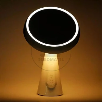 Lustro Przenośne V-TAC 5W LED Łazienka Makijaż Ściemnianialne Ładowalne VT-7905 3000K 200lm
