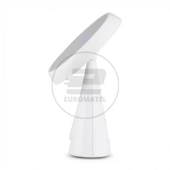 Lustro Przenośne V-TAC 5W LED Łazienka Makijaż Ściemnianialne Ładowalne VT-7905 3000K 200lm