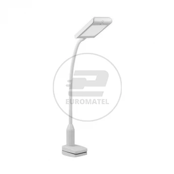 Lampka Biurkowa V-TAC 7W LED Biała Klips VT-7407 3000K 400lm