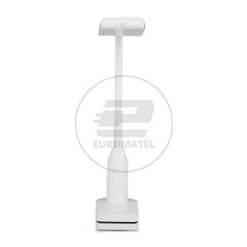 Lampka Biurkowa V-TAC 7W LED Biała Klips VT-7407 3000K 400lm