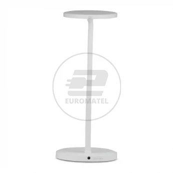Lampka Biurkowa V-TAC 7W LED Biała Ściemnialna VT-7507 3000K 400lm