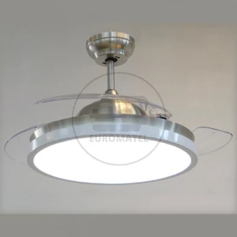 Wentylator Sufitowy V-TAC 132cm 107cm Chowane Ramiona 30W LED CCT VT-3042-3 3000lm