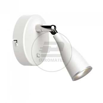 Kinkiet V-TAC 4,5W LED Biały z włącznikiem VT-805 4000K 360lm 3 Lata Gwarancji