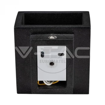 Kinkiet V-TAC BETON G9 LED Kwadrat Ciemny Szary IP20 VT-892