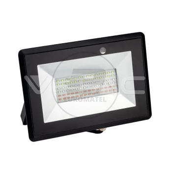 Projektor LED V-TAC 50W Czarny IP65 Pilot VT-4952 RGB