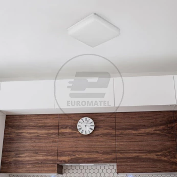 Plafoniera Led 15W 1500lm 6500K IP44 IK08 Dioda SAMSUNG Kwadratowa 3 Lata Gwarancji 13919
